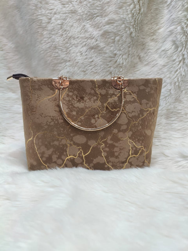 Luxury Marble Printed Handbag