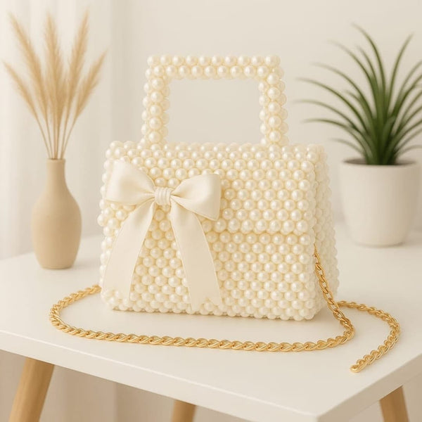 Hand Made Elegant Pearl Beaded