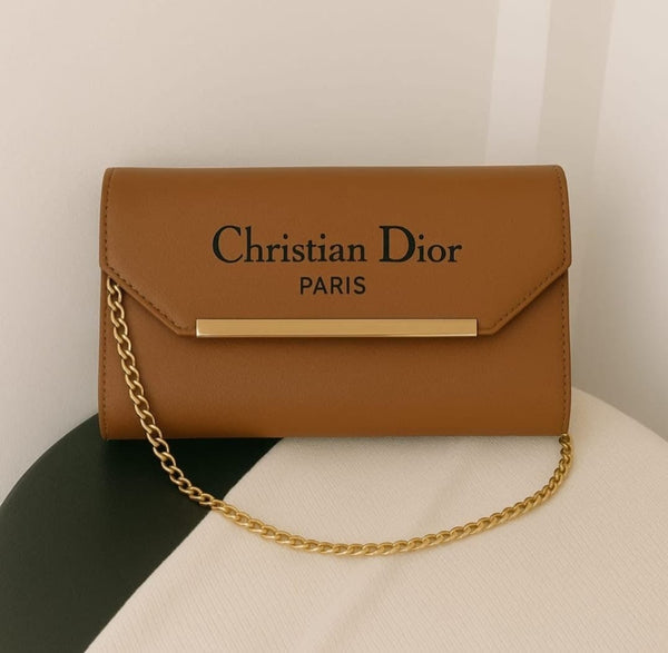 Dior-Inspired Luxury Clutch – Elegant Evening Bag